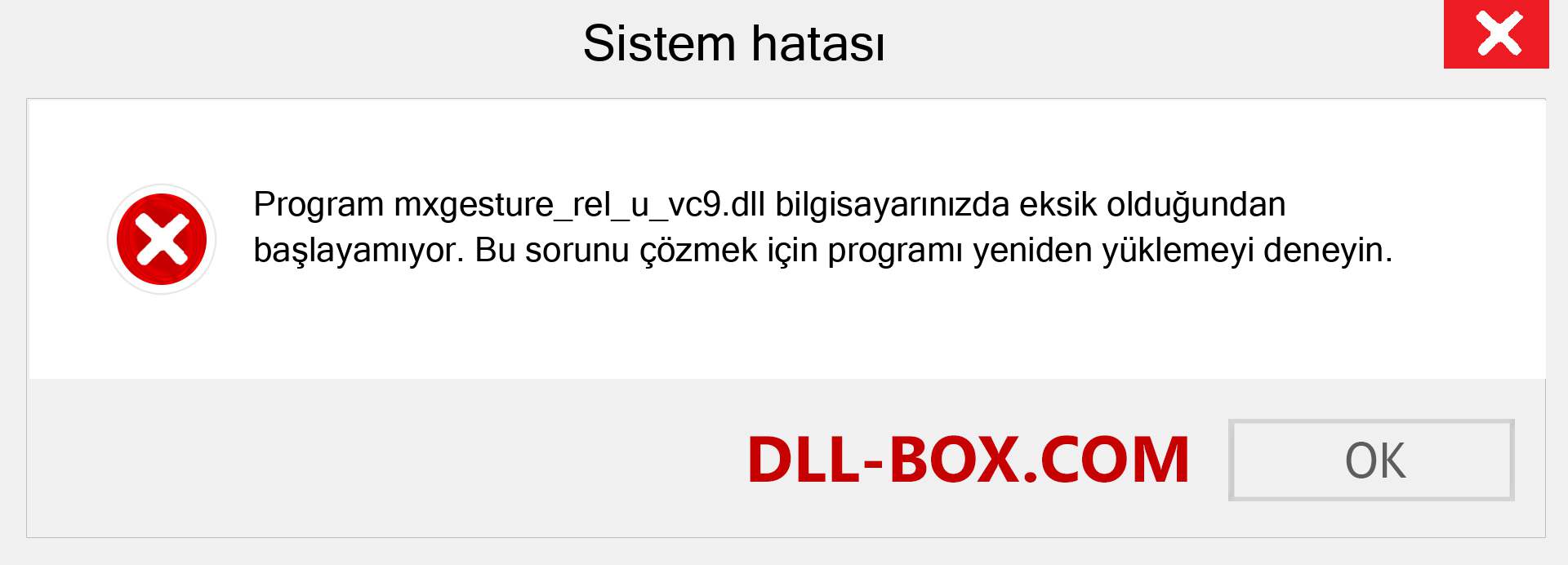 mxgesture_rel_u_vc9.dll dosyası eksik mi? Windows 7, 8, 10 için İndirin - Windows'ta mxgesture_rel_u_vc9 dll Eksik Hatasını Düzeltin, fotoğraflar, resimler